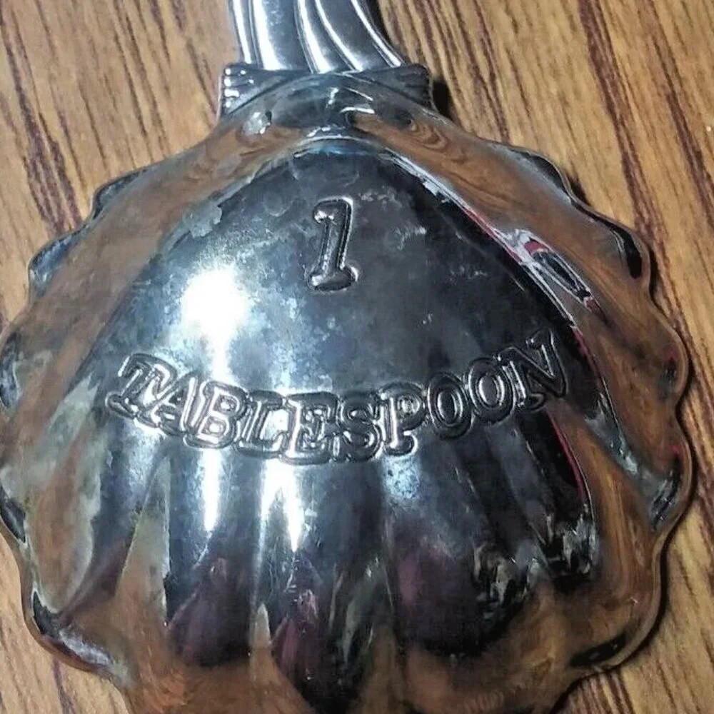 Ganz Studio 101 Measuring Spoon Scallop Clam Shell Zinc Alloy Replacement EUC